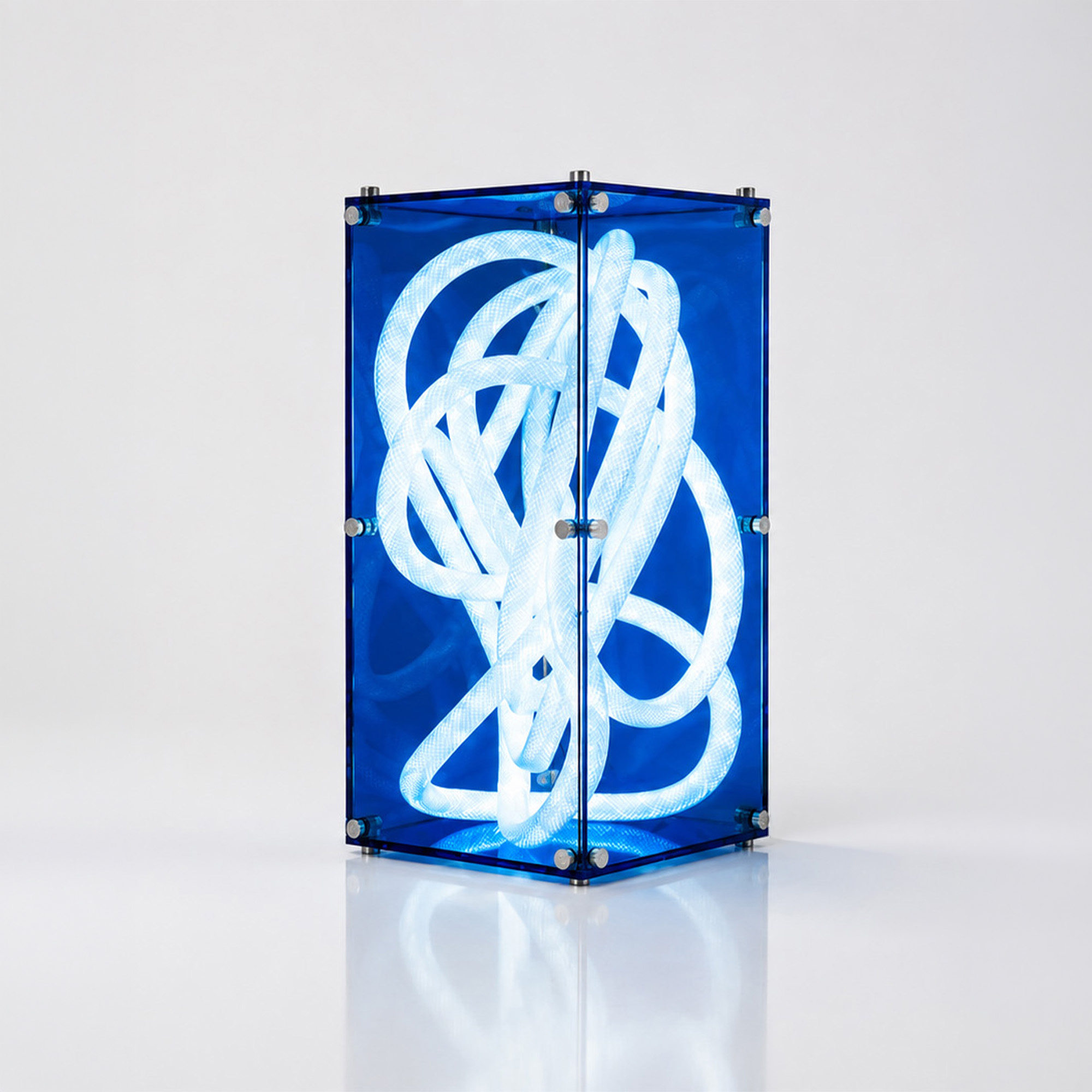 Cu-38 Cube Lamp · Xanh dương